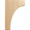 Ekena Millwork 1 3/4"W x 8"D x 12"H Clarksville Bracket, Red Oak BKTW02X08X12CVRO - alternate 5